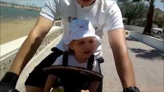 preview picture of video 'Dilanın Bisiklet Koltuğu 29 06 2014 WeeRide Kangaroo Ltd Special Edition'
