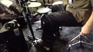 Video thumbnail for Kraft Music - Yamaha DTX400K & DTX450K Electronic Drum Set Demos at NAMM 2013 by Kraft Music