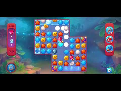 Fishdom 11442 Hard Level - NO 💣🧨💥