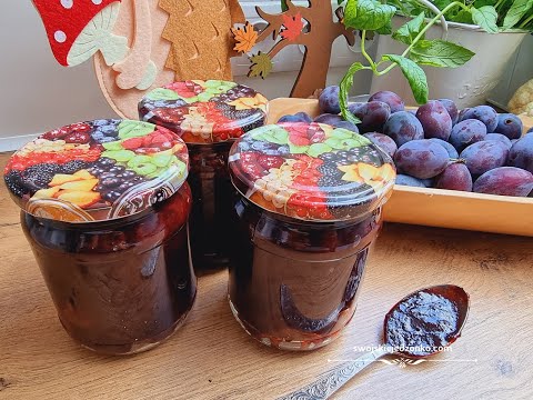 Powidła Śliwkowe - gotowane bez mieszania - prosty i pyszny przepis -minimum pracy #śliwki #powidła