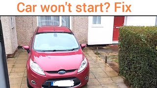 Diagnostic and Fix why is car not starting? No Crank Ford Fiesta