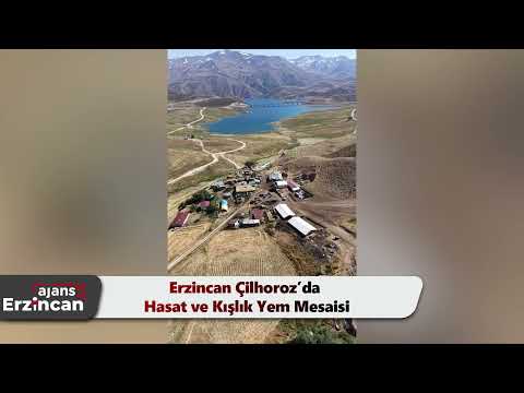 Erzincan Çilhoroz’da Hasat ve Kışlık Yem Mesaisi