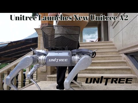 Unitree Launches Unitree A2, a Quadruped Robotic Dog with an Idle Range of 20km