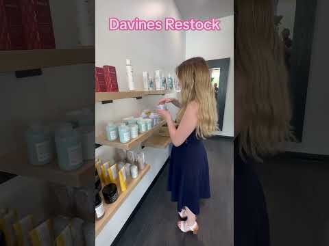 Davines restock at Sheer Elegance Salon and Medspa...