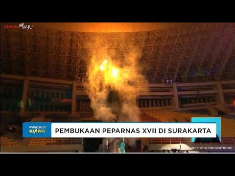 PERESMIAN PEMBUKAAN PEKAN PARALIMPIADE NASIONAL XVII DI SURAKARTA