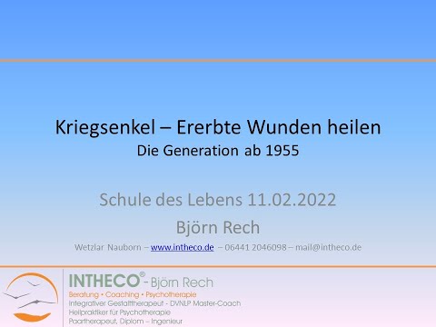 Kriegsenkel - Ererbte Wunden aufarbeiten