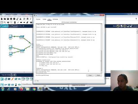 7.2.1.7 Packet Tracer - Configuring Named Standard IPv4 ACLs