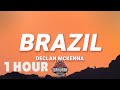 [ 1 HOUR ] Declan McKenna - Brazil (Lyrics)