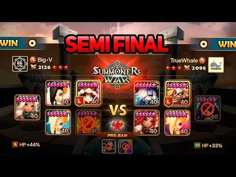 TRUEWHALE vs BIG V. SEMI FINAL | SWC2022 AMERICAS CUP (BO5) - Summoners War
