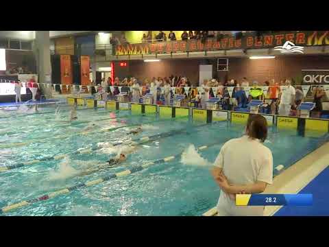 100 Dorso Juniores Femminile (Serie 1) - 11 Trofeo SOGEIS Rock Swim Meeting 2018