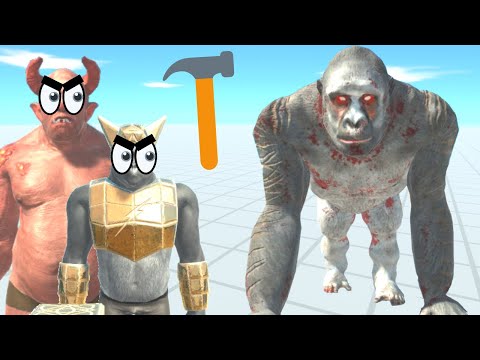 HAMMER TEAM VS STRONGEST UNITS! - ANIMAL REVOLT BATTLE SIMULATOR