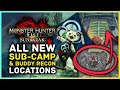Monster Hunter Rise Sunbreak - All New Sub-Camp & Buddy Recon Locations