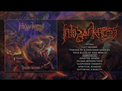 INTO DARKNESS - SINISTER DEMISE (OFFICIAL ALBUM STREAM) [RISING NEMESIS RECORDS]