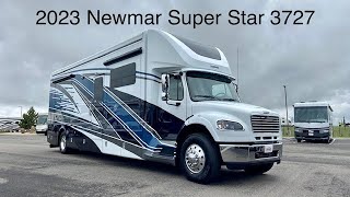 A preview image of the linked video showcasing 2023 Newmar Super Star 3727