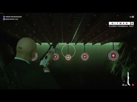 Hitman 3 | Freelancer | Shooting Range | First Look | Closed Technical Test