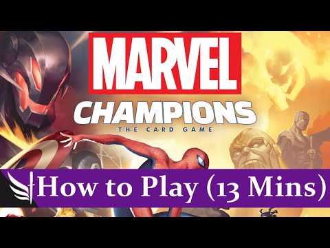 How to play Marvel Champions: The Card Game (FULL rules, 13 minutes)