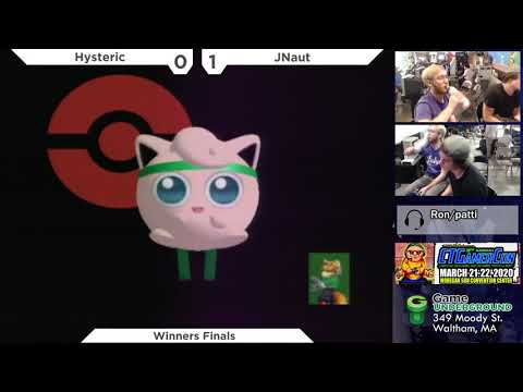 N.E. Melee Arcadian 7 - Hysteric (Jigglypuff) vs. JNaut (Fox) - SSBM WF