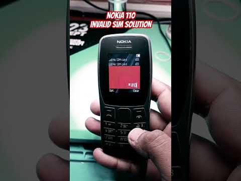 NOKIA 110 INVALID SIM SOLUTION - TA-1192 IMEI CHANGE CODE #shinemobiles