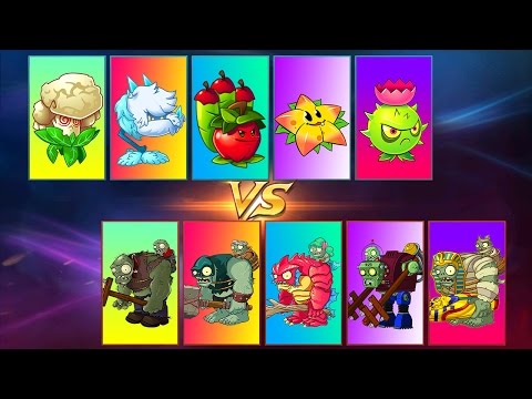 Every Premium Plant Power-Up! vs Gargantuar in Plants vs Zombies 2