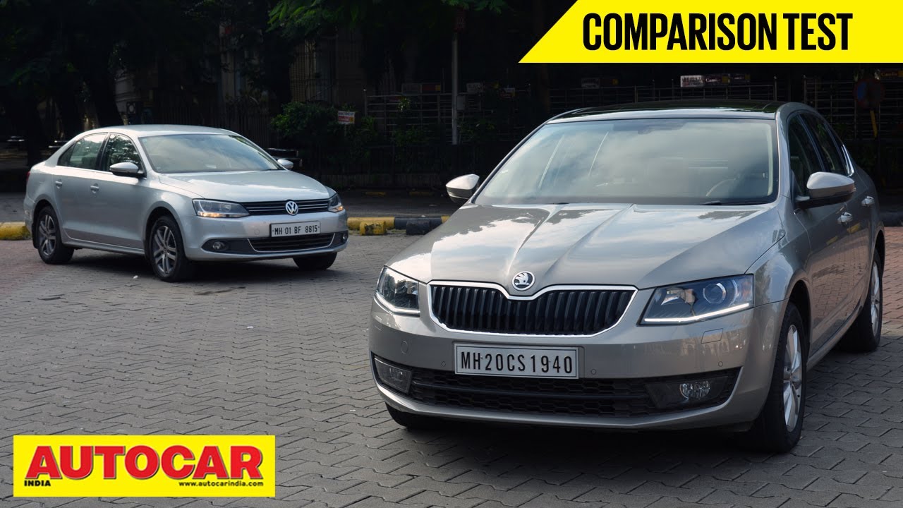 2013 Skoda Octavia vs Volkswagen Jetta | Comparison Test | Autocar India
