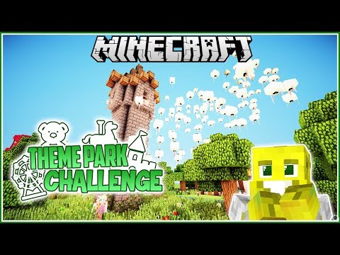 SmallishBeans - Disney Princess Ride! | Minecraft Theme Park Challenge | Ep.9