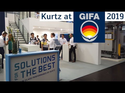 Kurtz at GIFA 2019 | Low Pressure Casting & Trimming