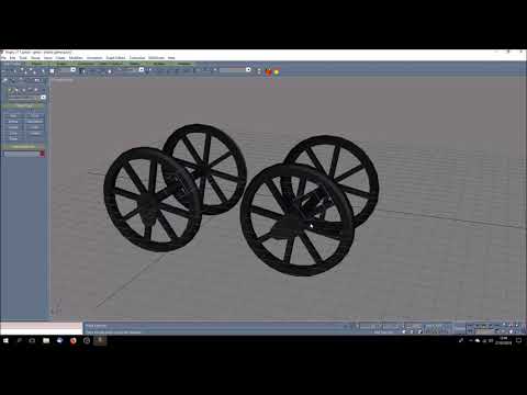 Gmax: How to make models for Trainz, part 12 - Eccentric cranks