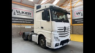 Mercedes-Benz ACTROS 2442 STREAMSPACE *EURO 6*, 6X2 TRACTOR UNIT – 2017 – AY67 truck tractor for sale - Image 4 | Autoline UG Mercedes-Benz ACTROS 2442 STREAMSPACE *EURO 6*, 6X2 TRACTOR UNIT – 2017 – AY67 truck tractor | Image 4 - Autoline