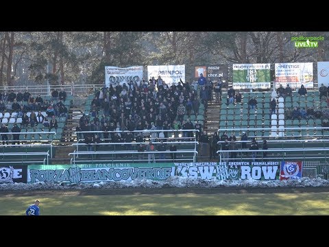 Kibice Wisłoki Dębica na meczu ze Stalą Sanok