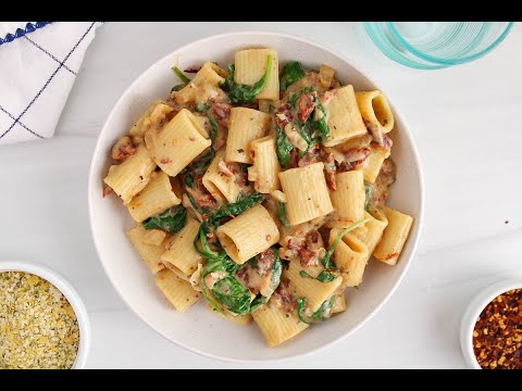 Vegan Sun Dried Tomato Pasta