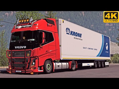 [G29] ETS2 (4K 60FPS) | GRAND UTOPIA | VOLVO FH13 500 | LAVERNAY - GAVROCHE