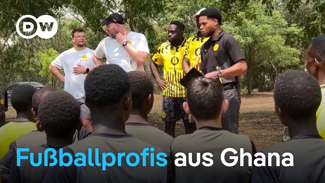 BVB Academy Ghana: Neue Chancen für junge Fußballtalente | DW Nachrichten