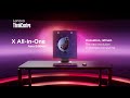 Lenovo ThinkCentre X All In One AIO Aura Edition Desktop Where Power Meets Intelligence