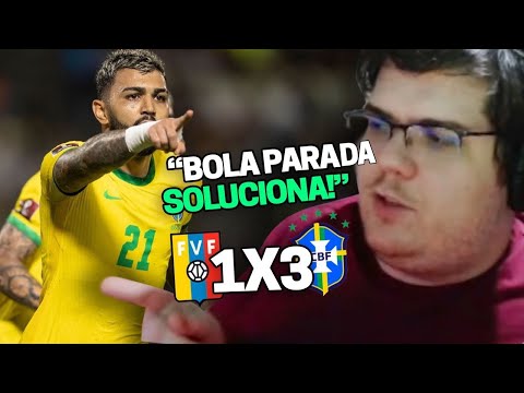 CASIMIRO REAGE: VENEZUELA 1X3 BRASIL PELA 11ª RODADA DAS ELIMINATÓRIAS DA COPA | Cortes do Casimito
