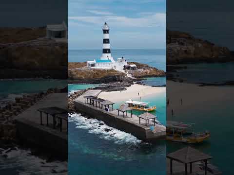 澎湖之美遺世獨立目斗嶼孤島燈塔｜遇到熱情船長感受在地人熱情推薦｜ 4K 空拍｜The beauty of the lighthouse on Mudouyu Island, Taiwan｜續集 第一集