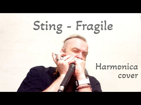 Boris Plotnikov - Fragile - Sting JDR Luna chromatic harmonica cover