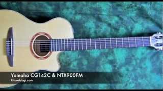 Video thumbnail for Yamaha CG142C + NTX900FM ::: Kitarablogi.com by Kitarablogi
