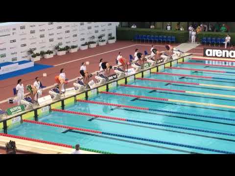 Sette Colli 2018 - finale 50 rana donne con Yiuliya Efimova