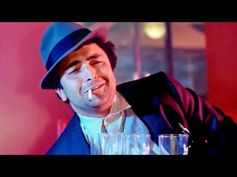 Mujhe Peene Ka Shauk Nahi | 4K Video Song | Coolie | Rishi Kapoor, Alka Yagnik | 90s Superhit Songs