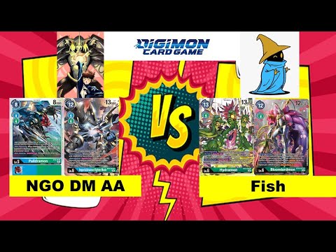 Digimon TCG | RETIRED NGO DM AA vs Fish - Round 2 EX03 | Blue-Green Imperialdramon vs Hydrussy