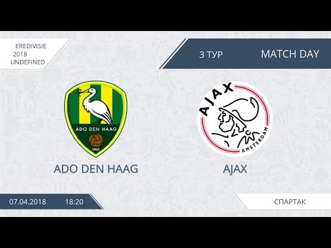 AFL18. Nederland. Eredivisie. Day 3. ADO Den Haag - Ajax