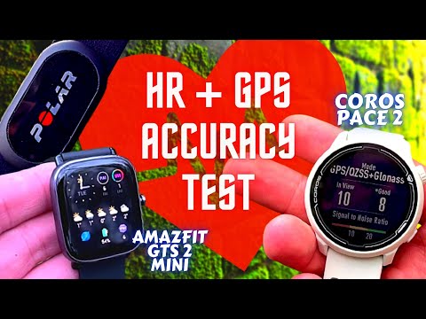 Epischer Kampf zwischen AMAZFIT GTS2 Mini vs. COROS Pace 2 Genauigkeitstest & Überprüfung |
