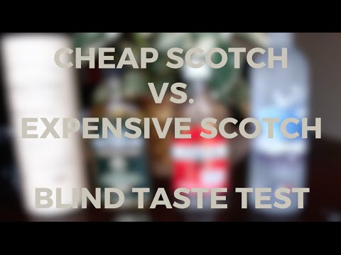 Can you tell the difference between cheap and expensive scotch?