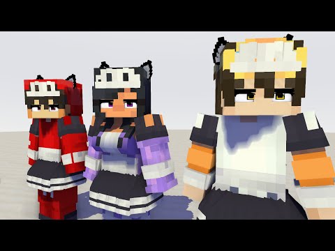 TUTU LOVEFOOL FIRST MEET YUMMY APHMAU, NICO & CASH - MINECRAFT ANIMATION #shorts