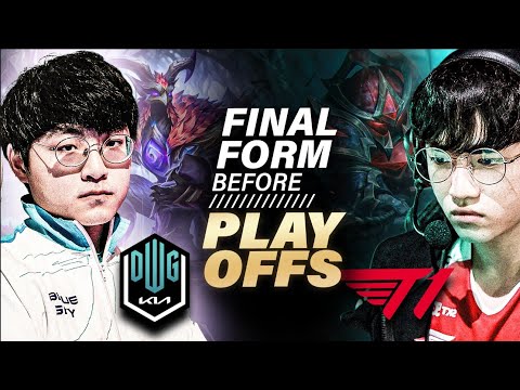 T1 IN FINAL FORM BEFORE PLAYOFFS - T1 VS DK COSTREAM - CAEDREL