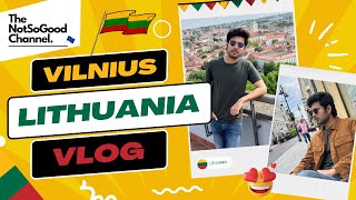 Vilnius, Lithuania Travel Vlog, Exploring Europe | Hindi Tour | The NotSoGood Channel