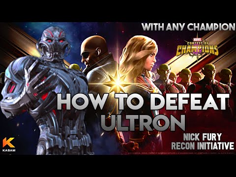 How To Defeat Ultron chapter 1 (RECON INITIATIVE) Smart Breakdown - Marvel Contest of Champions