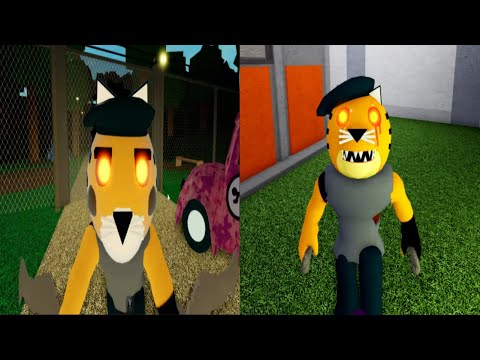 Old vs New Redesign Tigry TSP Jumpscare - Roblox Piggy RP