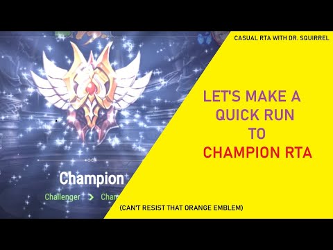 Let's Make a Quick Run to Champion! [Casual RTA with Dr. Squirrel]