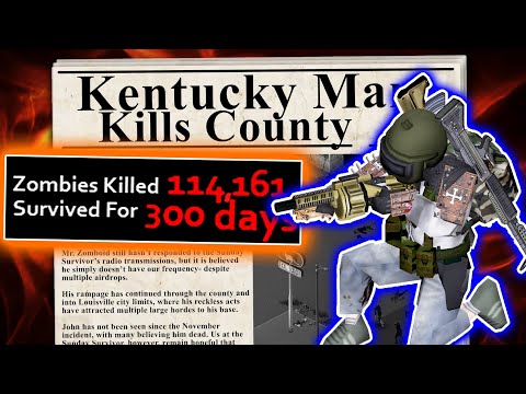 I Survived 300 Days and Killed 114,000 Zombies